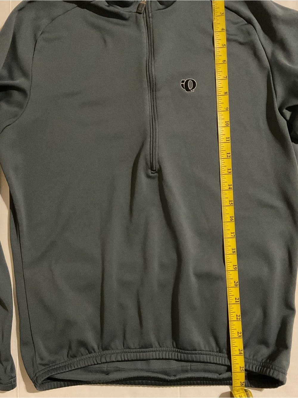 Pearl Izumi Men's Long Sleeve Half-Zip Jacket - Charcoal Gray - Picture 3 of 10
